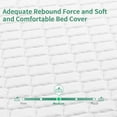 thumbnail image 6 of 6 Inch Twin Mattress for Kids Adults Single Bed, Memory Foam Twin Size Mattress in a Box for Comfort Sleep & Pressure Relief, CertiPUR-US Certified Twin Mattresses Medium Firm,Fiberglass-Free, 6 of 8
