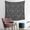 French Bulldog Face, variant on 50x50 Inch Square Wall Tapestry for Indoor & Outdoor, Living Room, Bedroom, Teen Room,French Bulldog Face Bone Gray Pattern