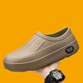 thumbnail image 3 of Men's Clogs Non Slip Garden Nursing Shoes for Men Food Service Restaurant Chef Nurse Slip on Gardening Shoes, 3 of 5