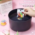 thumbnail image 4 of Bolsa Holográfica Multiusos 100 pieza, Bolsa Hermética Reutilizable con Diseño Transparente de Doble Lámina de Aluminio, Apta para Alimentos, Joyas, Cosméticos, Accesorios, etc., 4 of 4