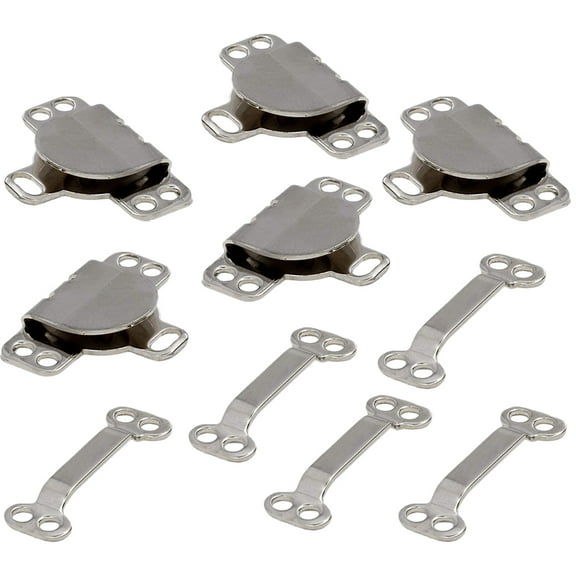 10 Sets Strong Sewing Hooks and Eyes Closure for Adjustable Trousers Skirt Craft Projects Silver
