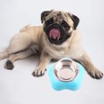 thumbnail image 5 of Cuenco para perros de acero inoxidable, comedero para mascotas para perros y gatos, cuenco de alimentación con desmontable, 5 of 5