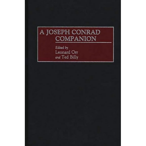 A Joseph Conrad Companion, (Hardcover)