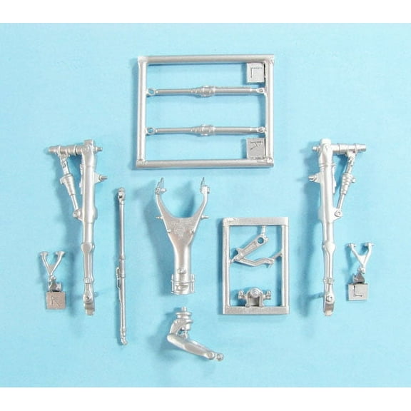 Dassault Mirage III C Metal Landing Gear for Italeri (1/32 model kit accessory)