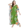 thumbnail image 4 of Oussum Women Plus Size Kaftan Maxi Dress Kimono Sleeve Caftan Party wear Casual Dresses Online, 4 of 10