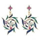 thumbnail image 2 of Pendientes nuevos con diamantes y aceite de temperamento femenino exagerado Xihbxyly Ofertas Prime, 2 of 5