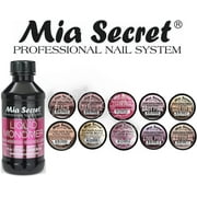 Mia Secret - Monomer 4 oz + COVER Powder - 0.5 oz; ALL 10 Colors