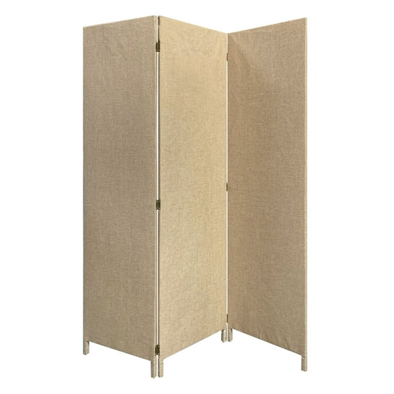 Screen Gems 3 Panel Fabric Soho Screen Sg-361 Beige