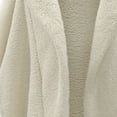 thumbnail image 5 of YDDIAN Hooded Fleece Jacket for Women Oversized Batwing Cardigans Open Front Bed Jacket Hooded Winter Coats Hooded Coat White 3XL, 5 of 5