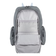Eastsport Unisex Allegiance Expandable Recycled Backpack, Ash Grey