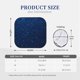 thumbnail image 3 of Fotbe Sparkling Blue Glitter Juego de 2 Piezas de Parasoles para Parabrisas | Bloqueador Solar para Auto | Accesorios Plegables para Protección Solar Interior-Medium, 3 of 6