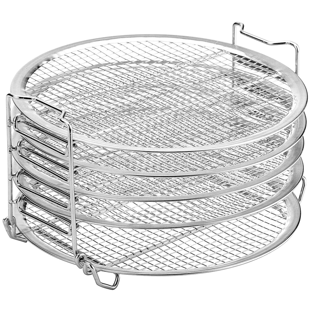 Dehydrator Rack Edelstahl Für Ninja Foodi Grill – 3-stöckig, Spülmaschinengeeignet, Für Obst & Fleisch