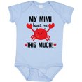thumbnail image 3 of Inktastic Mimi Loves Me Grandson Boys or Girls Baby Bodysuit, 3 of 5