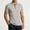 #Beige, variant on Men's Solid Color Short Sleeve Slim Fit Business Casual Polo Shirt,Pink,Big Men's,Tall Men's L,Young Men's T-shirt