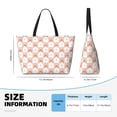 thumbnail image 4 of Disketp love plaid fox Bolsa de Playa de Gran Capacidad, Bolso Impermeable y a Prueba de Arena para Mujer, Ideal para Playa, Piscina y Natación, 4 of 7