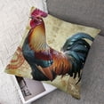 thumbnail image 7 of Set of Style Pillow Covers Cushion Covers with Pattern Country Home Decorative Linen Pillowcases, 7 of 7