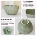 thumbnail image 6 of Premium Matcha Whisk Set, 8-Piece Complete Kit with Bowl, Whisk, Scoop, Sifter & Tea Towel for Beginners (Mottled Green), 6 of 8