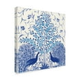 thumbnail image 2 of Trademark Fine Art 'Peacock Garden VIII' Canvas Art by Miranda Thomas, 2 of 4