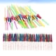 thumbnail image 2 of EeaseMX 60 palillos para sombrillas, palillos para tartas, palillos creativos para cócteles, bebidas, frutas, postres, para fiestas y bares (50 paraguas de papel + 50 pajitas), 2 of 7
