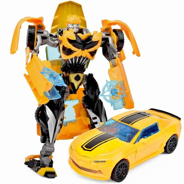 New Robot Cars Toys Deformation Car Robot Anime Action Figure Commander 18CM Anime Model Gift For Kids