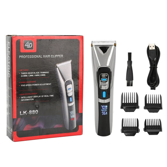 Electric Hair Trimmer,Electric Hair Trimmer USB Electric Beard Trimmer Mens Hair Clippers Professionally Tested