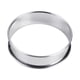 thumbnail image 1 of Inteprter Anillo para Pizza, portátil, reutilizable, lavable, espejo pulido, reemplazo , cocina, panadería, molde para hornear pasteles, Cocina y Comedor 8cm, 1 of 6