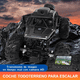 thumbnail image 5 of Auto RC 1:18 Todo Terreno 4WD con Pantalla Integrada en el Control, Transmisión de Video en Vivo, Batería Recargable, Cámara FPV, Negro, Regalo Premium, 5 of 7