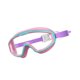 thumbnail image 4 of Gafas de natación ligeras Colamx para niños con snorkel verde rosa, 4 of 8