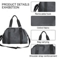 thumbnail image 3 of Bolsa de viaje, bolsa deportiva, bolsa de gimnasio, bolsa de hombro para fin de semana y para pasar la noche, 3 of 6