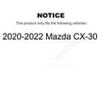 thumbnail image 2 of SIM Front Semi-Metallic Disc Brake Pads SIM-2275 for Car 2020-2023 Mazda CX-30, 2 of 8