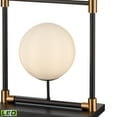 thumbnail image 4 of Elk Home 14-Inch Wide Career Ladder Floor Lamp Modern-Matte Black, 4 of 4
