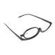 thumbnail image 4 of Gafas de maquillaje con lupa, lentes abatibles flexibles de moda, gafas de lectura cosméticas con estuche, 4 of 8