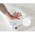 thumbnail image 3 of Luuna Almohada Ajustable Firme con Espuma de Memoria, Estándar 64 x 46 cm, Relleno 100% Memory Foam Triturado, Funda Lavable, Suavidad y Frescura Garantizada para tu Descanso, Hecho en M&amp;am, 3 of 7