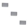 thumbnail image 1 of Guardurnaity Extensión Correa Sujetador Extensor Hebilla 4 Gancho Transpirable Práctico Ajustable Íntimos Apretados Gadgets 3 Filas gris plateado Type1 NO1, 1 of 6
