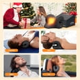 thumbnail image 6 of Famedio Heated Neck Stretcher Cervical Traction Device, Graphene Heating Pad Chiropractic Pillow for Neck & Shoulder Pain Relief, 6 of 7
