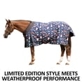 thumbnail image 2 of StormShield Classic II Limited Edition Fox Turnout Blanket | Color Navy | Size 72, 2 of 9