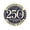 B-Multicolor, variant on 250th Anniversary Usa​ Brooch Gold Eagle Flag Design 250 Years Text Red Ribbon Holiday Tree Patriotic Decoration