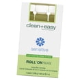 thumbnail image 1 of Clean + Easy Recambio de cera roll-on sensible grande (piernas) para tratamiento higiénico de depilación facial y corporal Ideal para pieles sensibles Ideal para todo tipo de piel y cabello, paquete d, 1 of 2