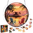 thumbnail image 1 of Outdor Acrylic Puzzles Window Hanging 7.4 Inch Acrylic Puzzles Garden For Mom Birthday Home, 1 of 5
