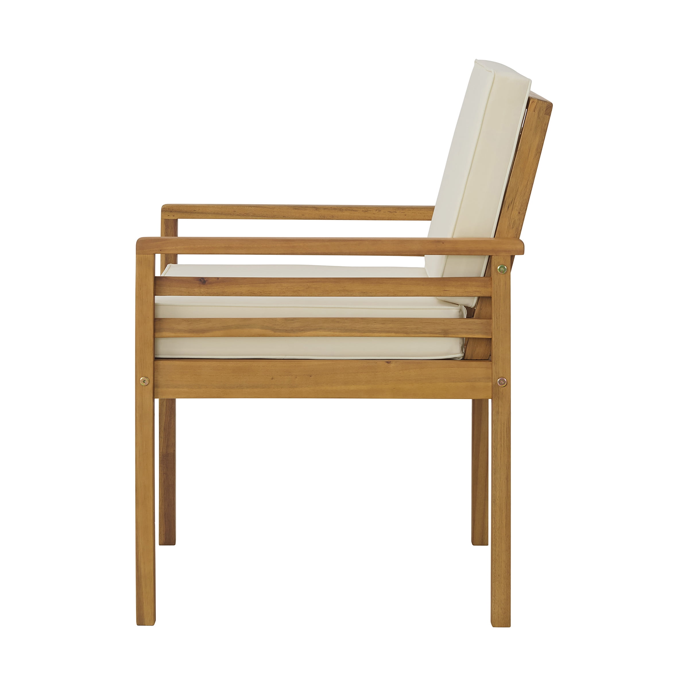 Alaterre Furniture Okemo Acacia Wood Outdoor Couch