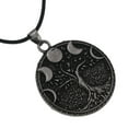 thumbnail image 5 of PERITANG Tree of Life Copper Pendant Vintage Moon and Sun Totem Necklace Jewelry for Women Men, 5 of 5