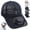 Navy, variant on Solar Rechargeable Peaked Cap, Hat with Fans Solar Power Built in for Men Women, Breathable Lightweight Outdoor Sports