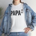 thumbnail image 7 of Papa Squared Shirt, New Grandpa, Father's Day, Gift For Dad Tee - ID: 303, 7 of 7