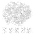 thumbnail image 1 of 360pcs S Clips Loom Band Clips Plastic Connectors Refills Bracelet Loom Clips for Loom Bracelets, 1 of 5