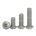 thumbnail image 5 of (4PCS) 304 Stainless Steel Plate Head Hexagonal Empty Screw Round M8x25mm（Hole 4.2mm)., 5 of 5