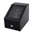 thumbnail image 4 of fuerte de caja de seguridad para enrollador de reloj para 2 relojes automáticos con cerradura digital, acabado en piel sintética jinwen Enrollador de reloj mecánico, 4 of 8