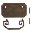 thumbnail image 2 of Tirador de Cajón de Latón Vintage Estilo Retro Chino Antiguo, Tirador Antiguo Con 2 Tornillos para puertas de Gabinete, 2 of 7