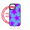 Blue/Purple, variant on abbyrose Aura Stars MagSafe iPhone Case for iPhone 17 Pro