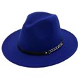 thumbnail image 1 of Sombrero Trilby Minnieouse fieltro azul oscuro, 1 of 6