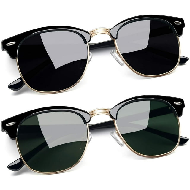 Gafas de sol Joopin semi al aire mitad montura polarizadas UV400